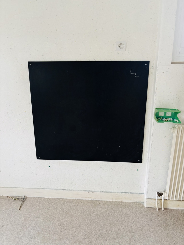 Tableau à craie 120x120