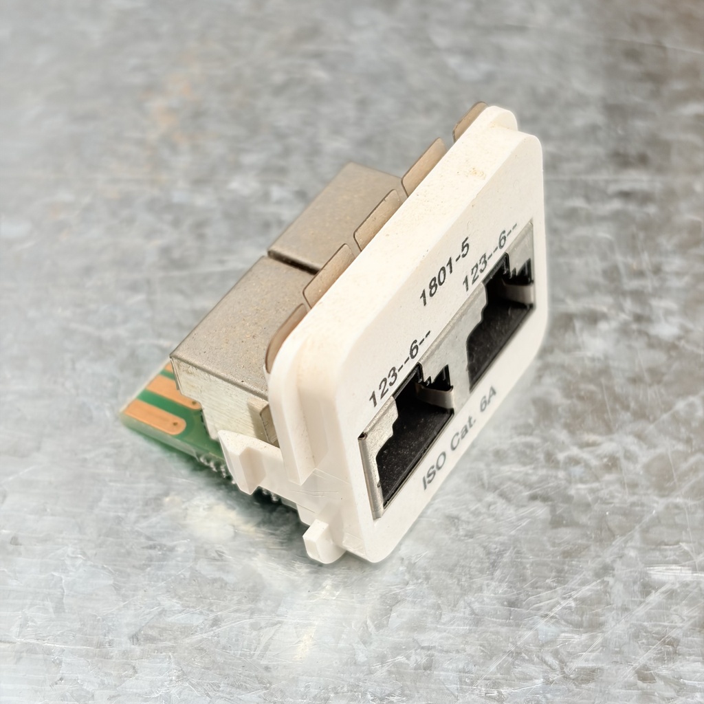 Fiches RJ45 doubles