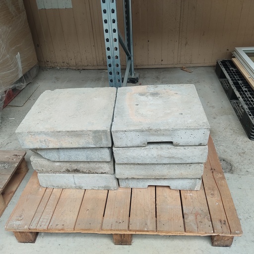 [1.3.232-006] Pavé béton lest, 40x40x10 cm