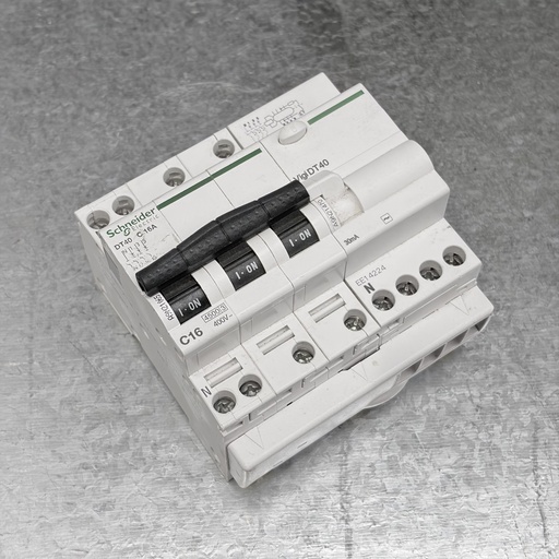 [10.7.491-020] Disjoncteur 3P+N 16A C+Différentiel 25A AC